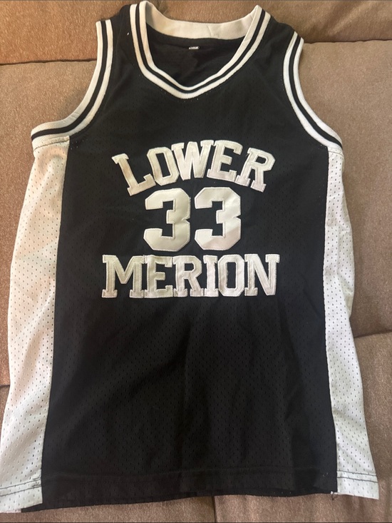 Other - Kobe Bryant Lower Merion #33 Black & White Kids Basketball Jersey
